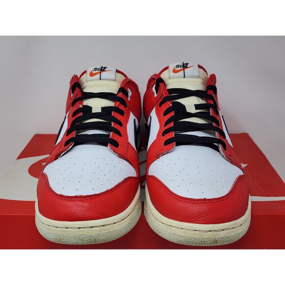Nike Dunk Low CHICAGO SPLIT DZ2536-600 Size 12 WORN - Picture 2 of 8